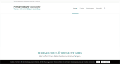 Desktop Screenshot of physiotherapie-volksdorf.de